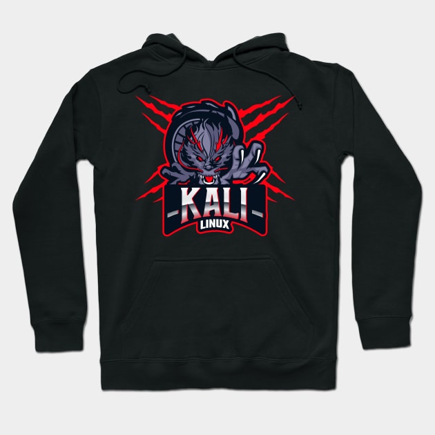 Backtrack Kali Linux Dragon Programming and Computer Hoodie by rumsport